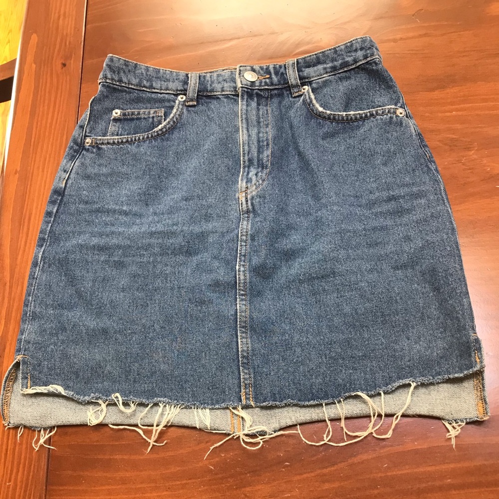 H&M denim skirt